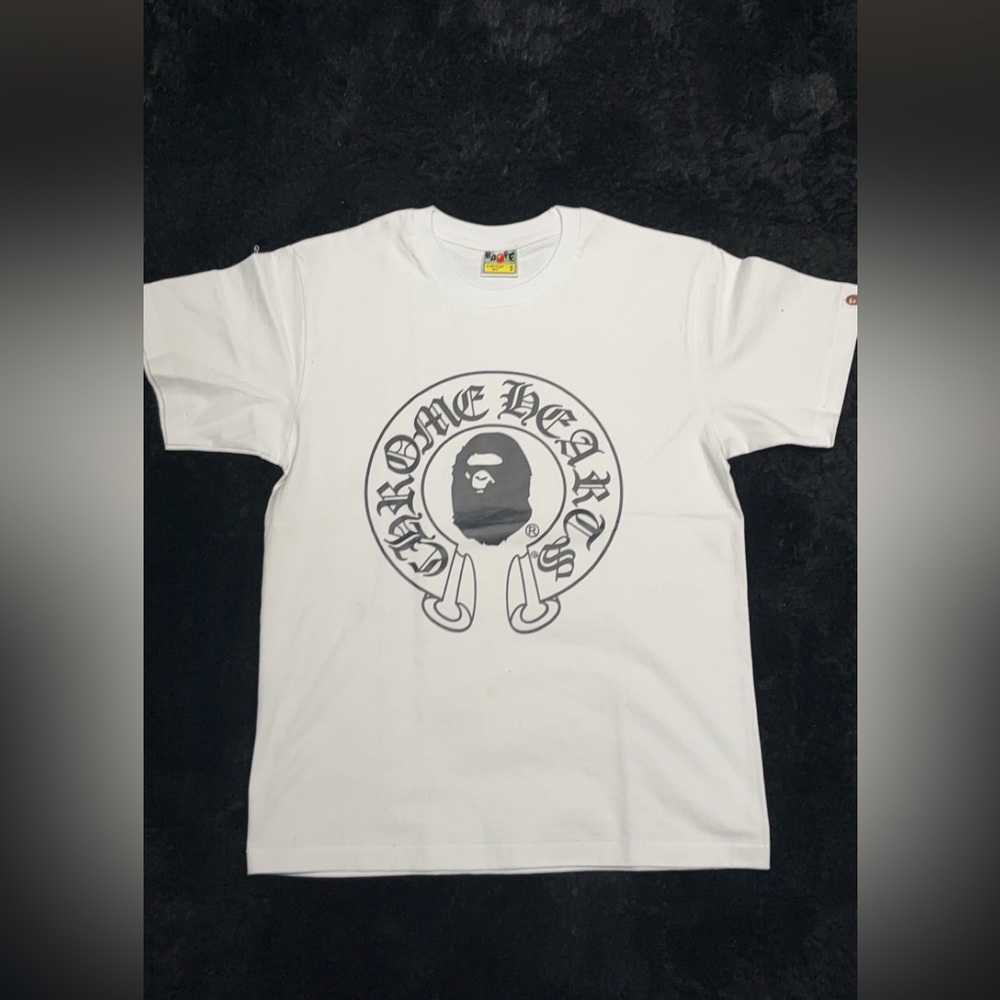 Bape x chrome hearts shirt/tee brand new with bag
